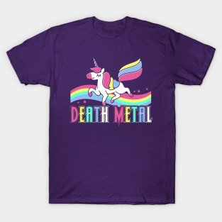 Unicorn Death Metal T-Shirt